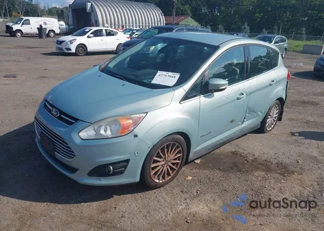 2013 Ford C-Max Hybrid Sel z USA, uszkodzony, nr VIN 1FADP5BU2DL520642